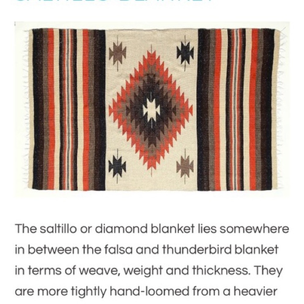Saltillo blanket - Picture 4 of 4